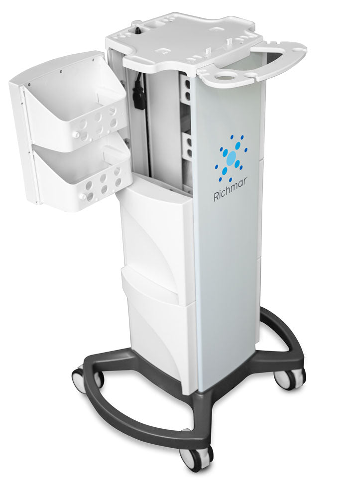 Richmar Professional Therapy Cart Open|  DQCART-2