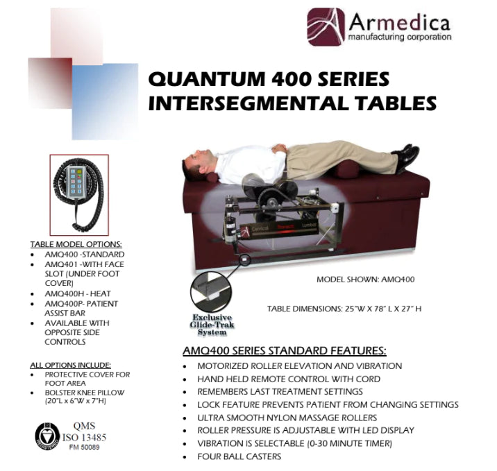 Armedica Quantum 400 Intersegmental Traction Table