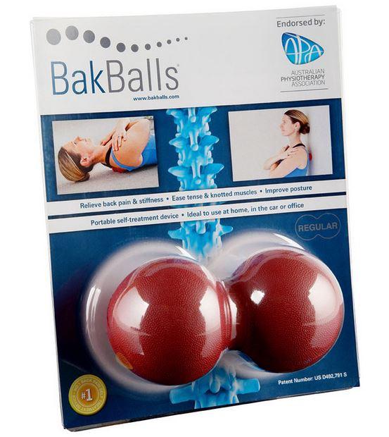 BakBalls Manual Massage And Back Pain Relief Device