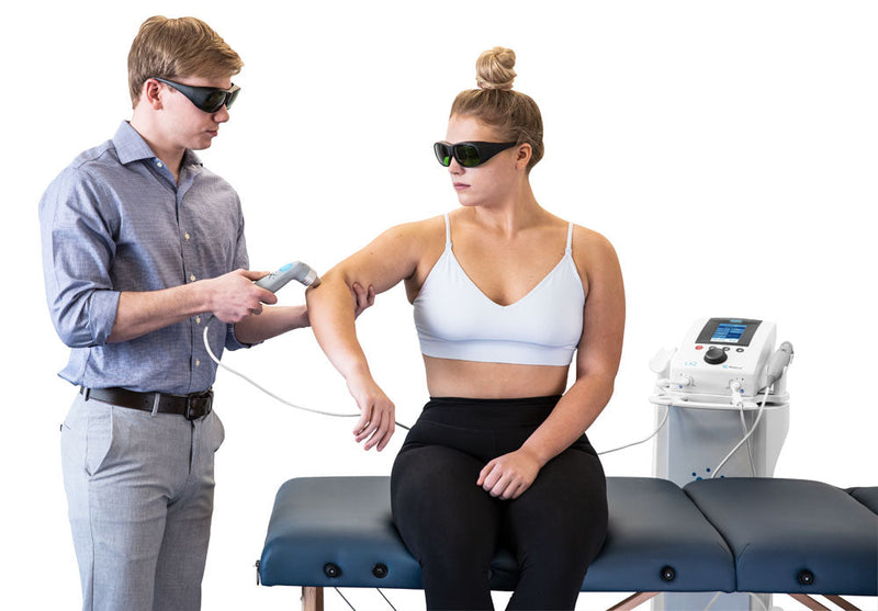 Richmar TheraTouch LX2 Cold Laser Therapy Device + 9 Diode Cluster Applicator