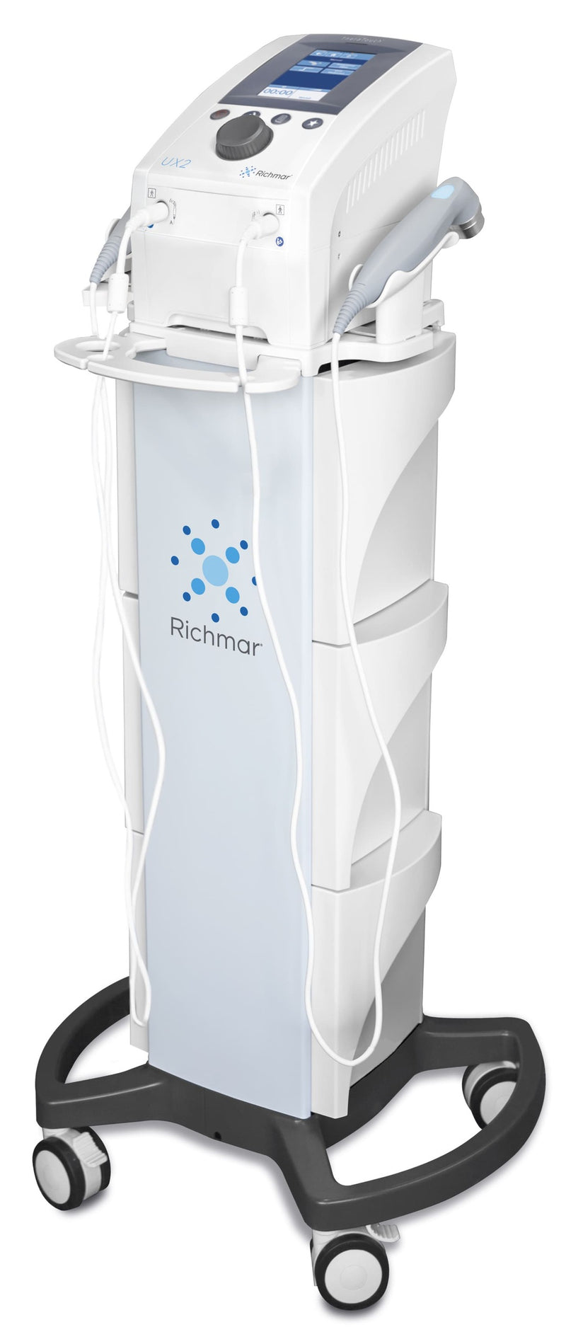 Richmar TheraTouch UX2 Clinical Ultrasound Therapy Device [2 Free 5L Container of Ultrasound Gel with 8oz Bottle Dispenser]