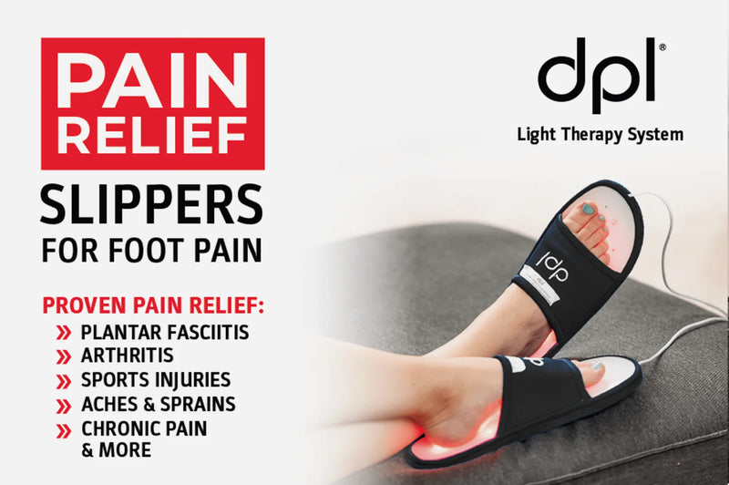 DPL Red Light Therapy Slippers For Foot Pain Relief