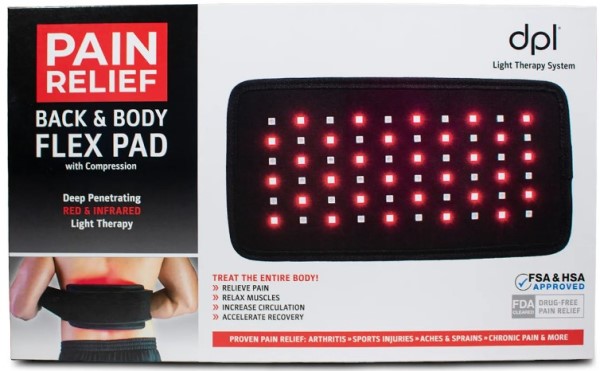 DPL Back & Body Flex Pad for Red Light & Infrared Therapy