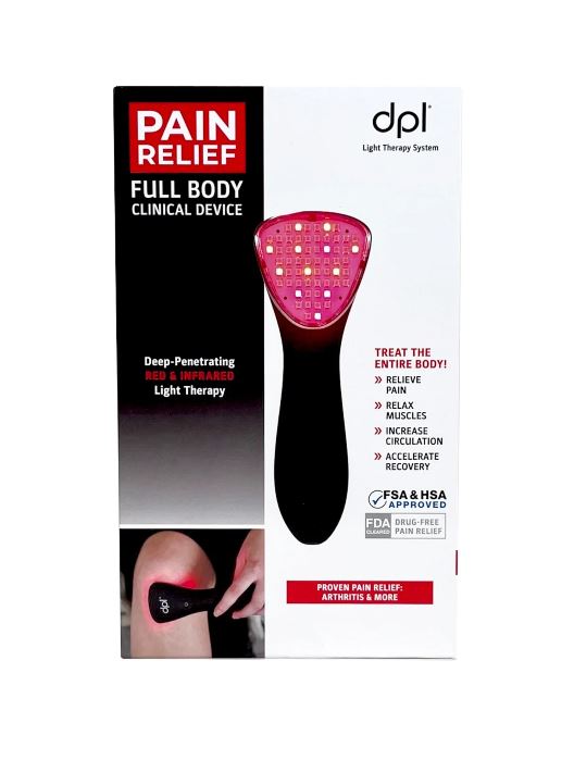 dpl Clinical Handheld Full Body Red & Infrared Light Therapy Device For Pain Relief