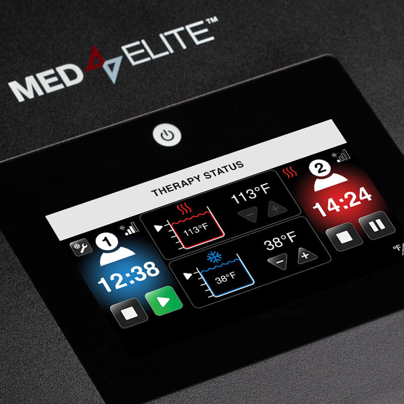 Game Ready Med4 Elite Therapy System (Includes Control Unit, Two 8’ Connector Hoses and 7’ U.S. Power Cord)