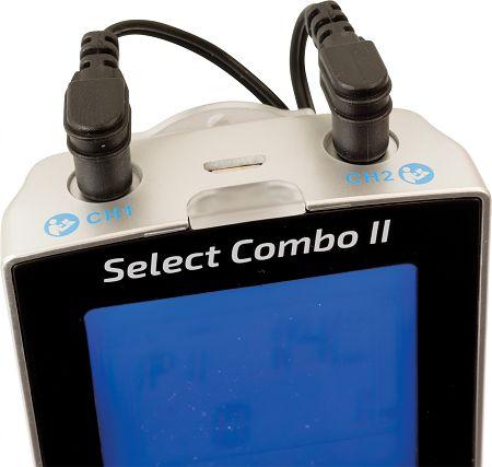 InTENSity Select Combo II - Rechargeable TENS, EMS, IF, & Russian Stim 4-in-1 Combo Unit with 12 Preset Body Icons & Multiple User Settings (Out of Stock - Expected end of Jan. 2024)