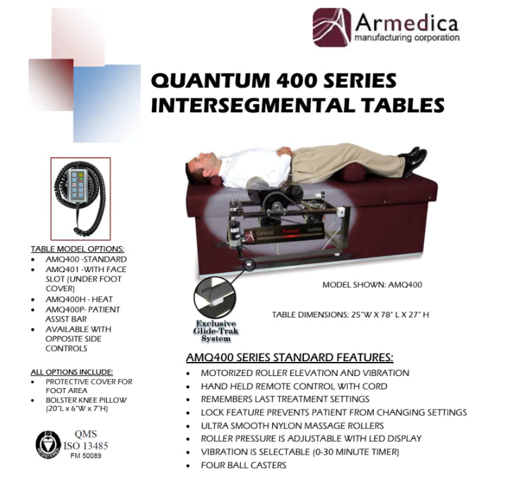 Armedica Quantum 400 Intersegmental Traction Table – LSI International