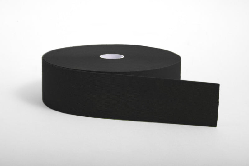 Strengthtape™ - Kinesiology Tape - Black Color Uncut 35 Meter Roll (Clinical Jumbo Pack)
