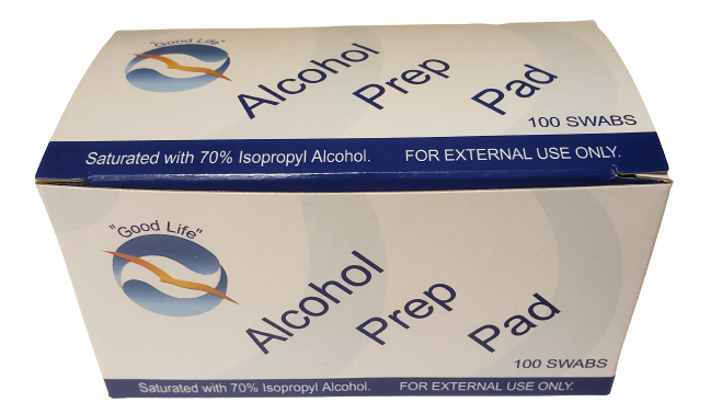 Each Box Includes 100 Individual Alcohol Wipes