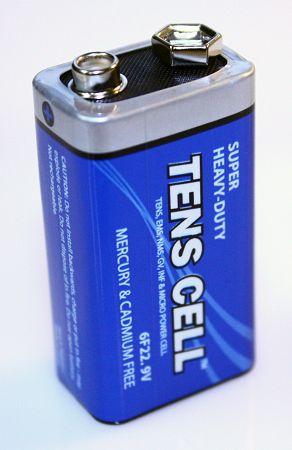 TENS Cell 9V Heavy Duty Battery